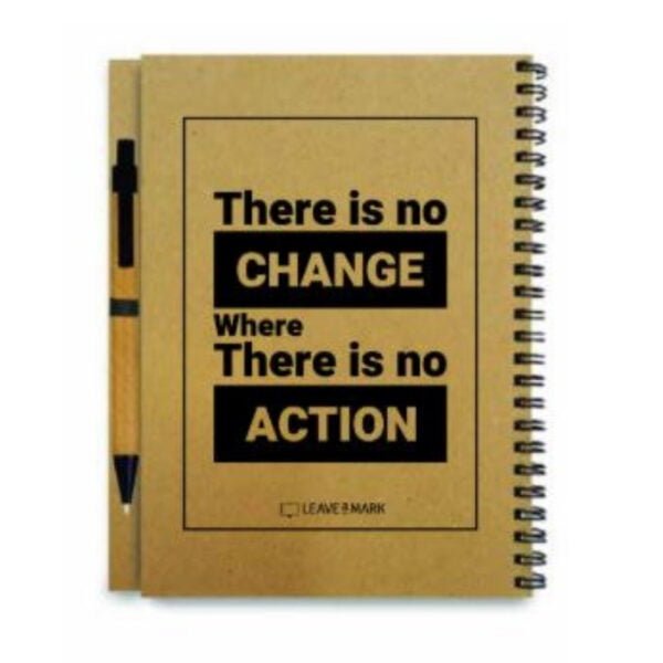 מחברת מנייר ממוחזר