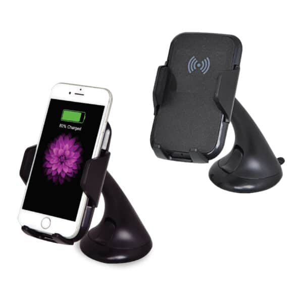 מעמד עם מטען אלחוטי לרכב