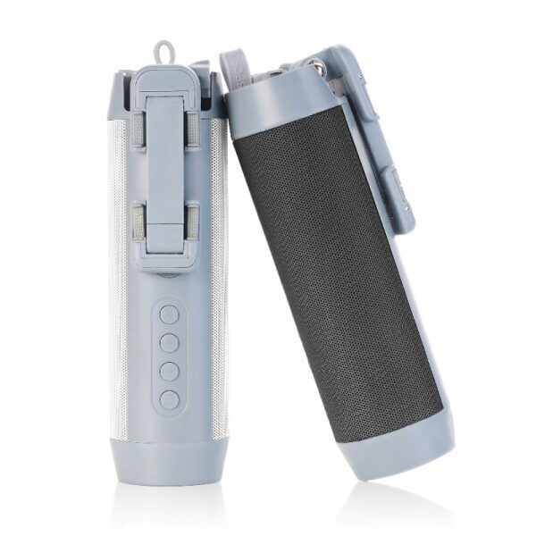 מוט סלפי משולב רמקול, פנס ומטען נייד