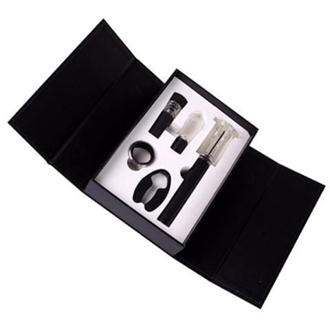 ערכת מתנה פותחן יין פנואמטי (לחץ אוויר)