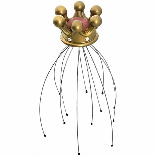 מסאג'ר ידני לראש -עיצוב כתר זהב