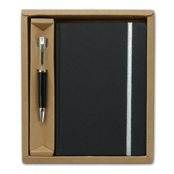 סט מחברת ועט עם לוגו