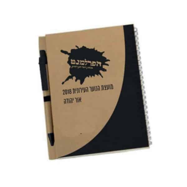 ייצור מחברות ממוחזרות