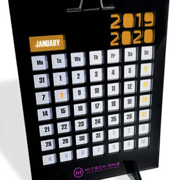 לוח שנה עם קליפס לוח שנה עם קליפס