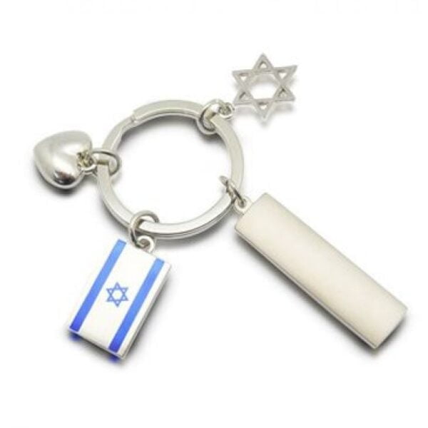 מחזיק מפתחות עשוי מתכת