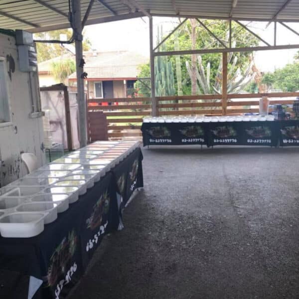 מפת שולחן ממותגת מפת שולחן ממותגת