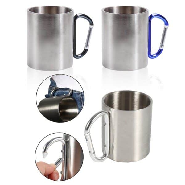 כוס נירוסטה מעוצבת עם שאקל כוס נירוסטה מעוצבת עם שאקל