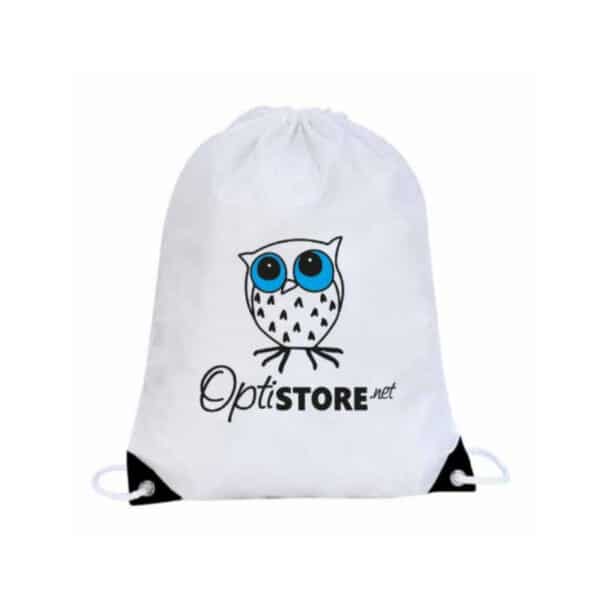 תיק ממותג כתפיות שרוכים