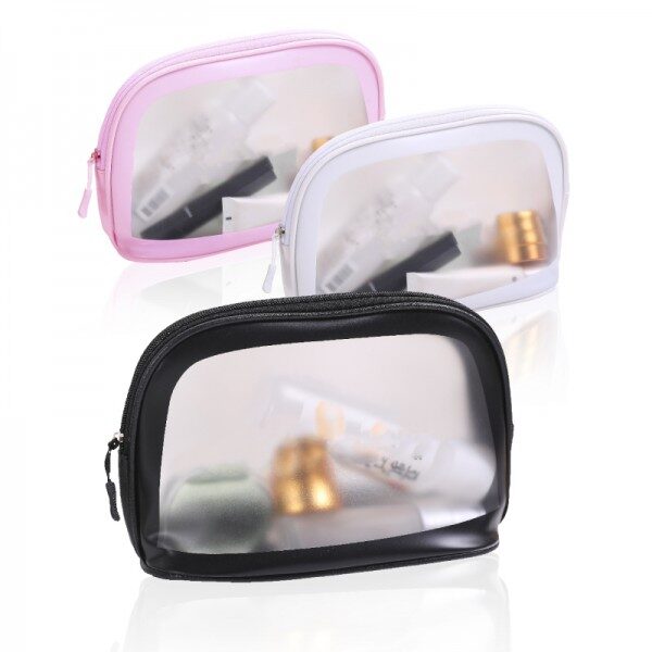 תיק רחצה שקוף ממותג תיק רחצה שקוף ממותג