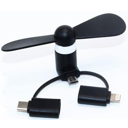 מאוורר המתחבר למכשירי טלפון ניידים מאוורר המתחבר למכשירי טלפון ניידים