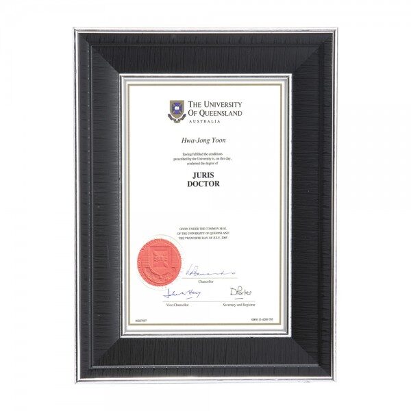 מסגרת לתעודה/תמונה בעיצוב קלאסי