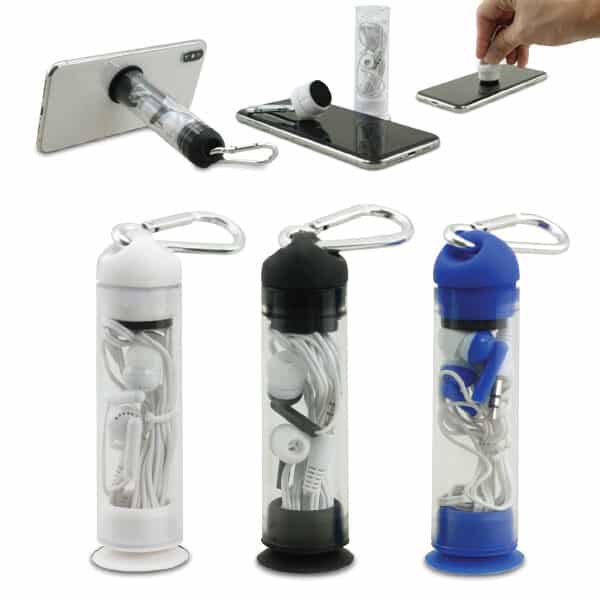 אוזניות בקופסת מבחנה ושאקל 