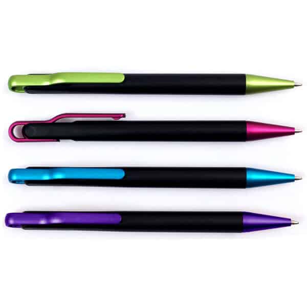 עט כדורי שחור בעיצוב חדיש