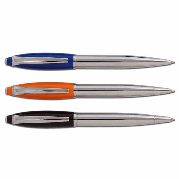 עט מתכת מפואר עם מילוי כדורי