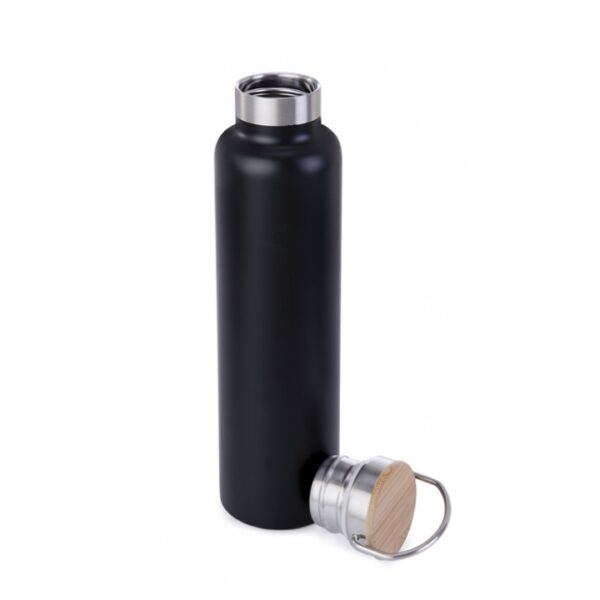 טרמוס נירוסטה עם פקק במבוק