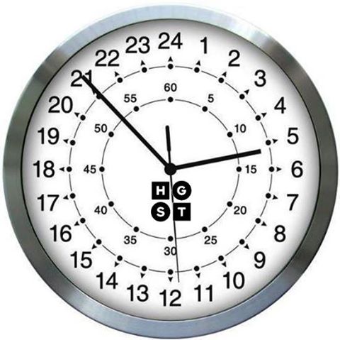 שעון 24 שעות ממותג