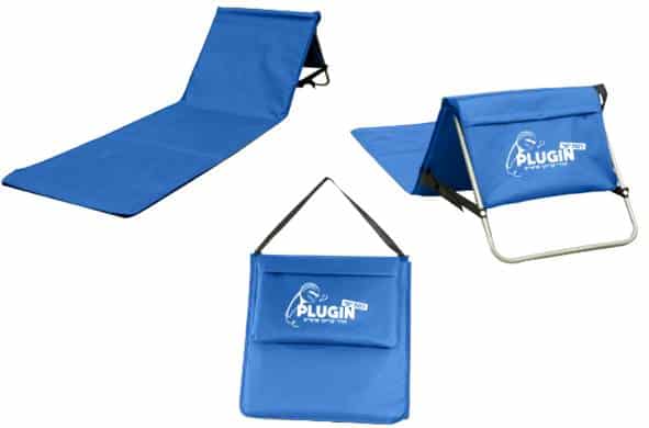 מחצלת חוף עם משענת גב