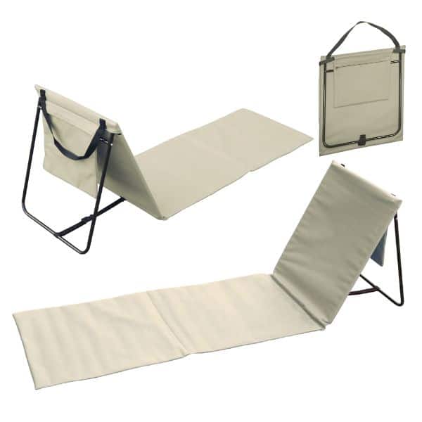 מחצלת מתקפלת עם משענת לגב מחצלת מתקפלת עם משענת לגב