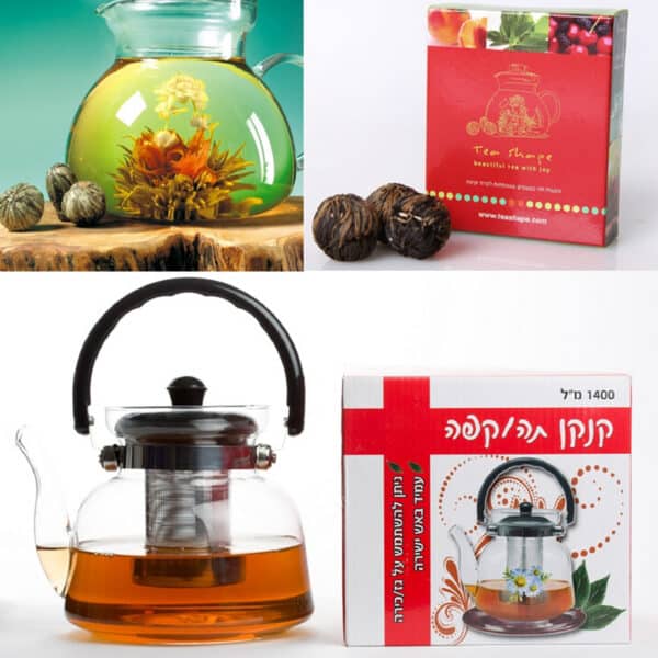 מארז קנקן תה וחליטות מארז קנקן תה וחליטות