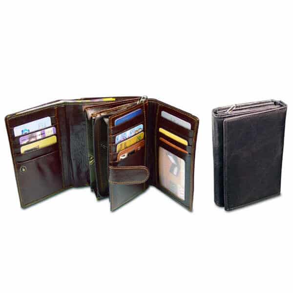 ארנק דמוי עור איכותי רב תאים