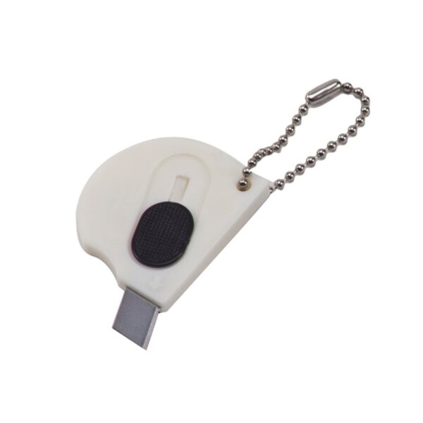 מחזיק מפתחות ממותג עם סכין קפיצית