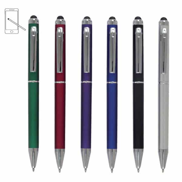 עט כדורי עם כרית מגע