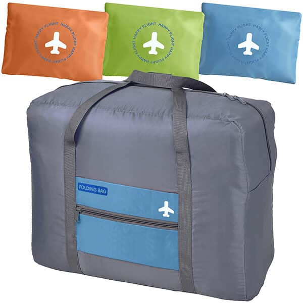 תיק נסיעות מתקפל עם לוגו