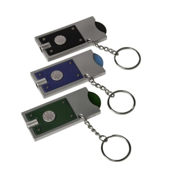 מחזיק מפתחות עם לוגו פנס לד