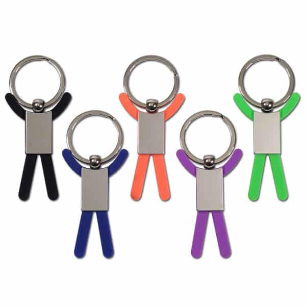 מחזיק מפתחות ממותג בצורת איש