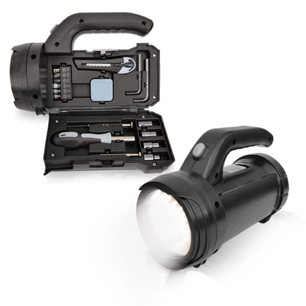 סט כלים ממותג משולב פנס סט כלים ממותג משולב פנס