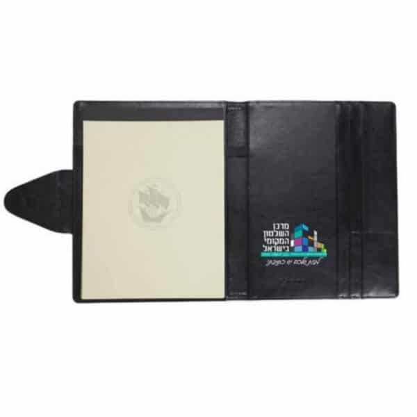 מכתביית דמוי עור יוקרתית עם הדפסה צבעונית