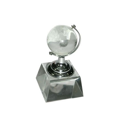 מגן / מעמד זכוכית גלובוס על בסיס זכוכית