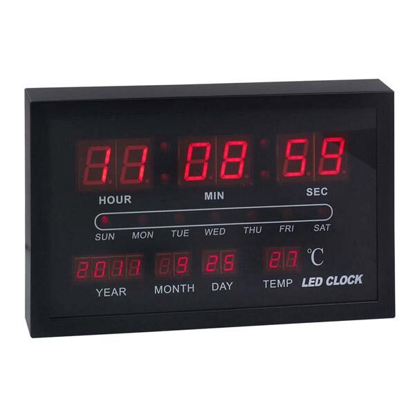 שעון קיר דיגיטלי ממותג