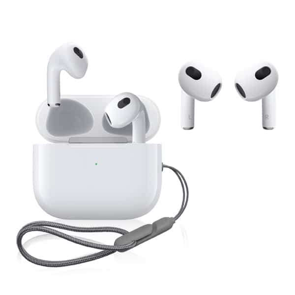 אוזניות בלוטוס TWS עם רצועת נשיאה