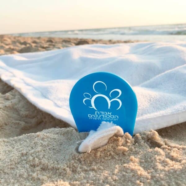 קליפס ממותג למגבת חוף קליפס ממותג למגבת חוף