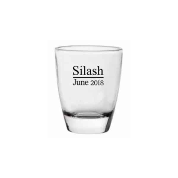 כוס שוט עם לוגו