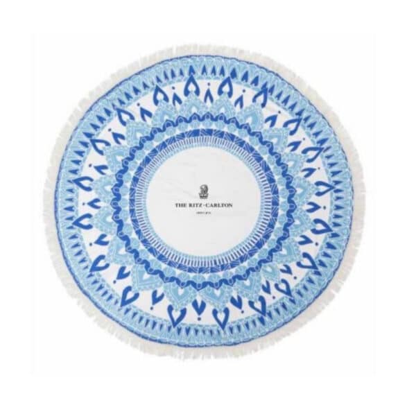 מגבות עגולות עם הדפס לוגו