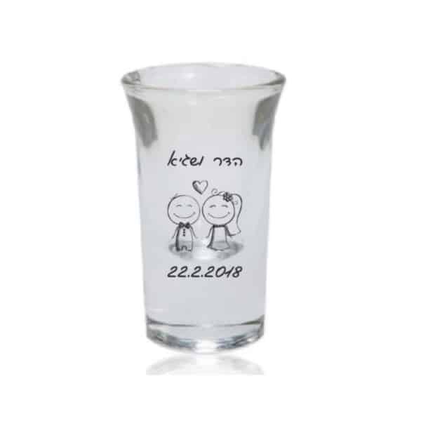 כוסות צ'ייסר לחתונה