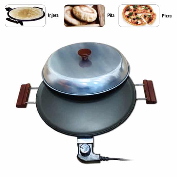 מחבת חשמלי עם ציפוי טפלון מחבת חשמלי עם ציפוי טפלון