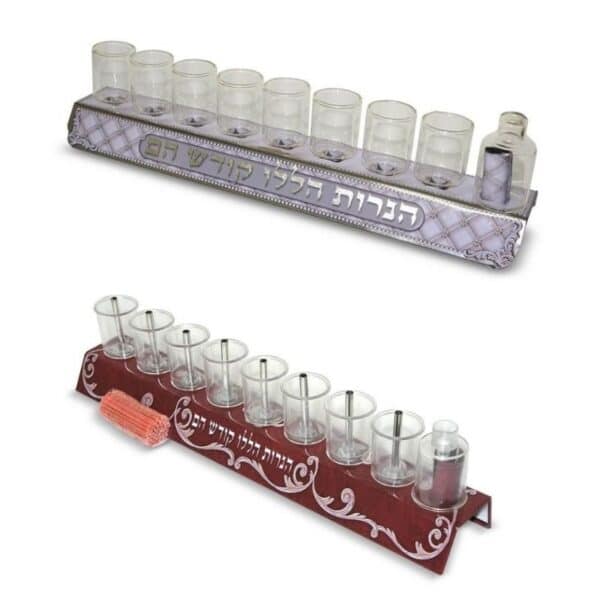 חנוכיית שמן ממותגת