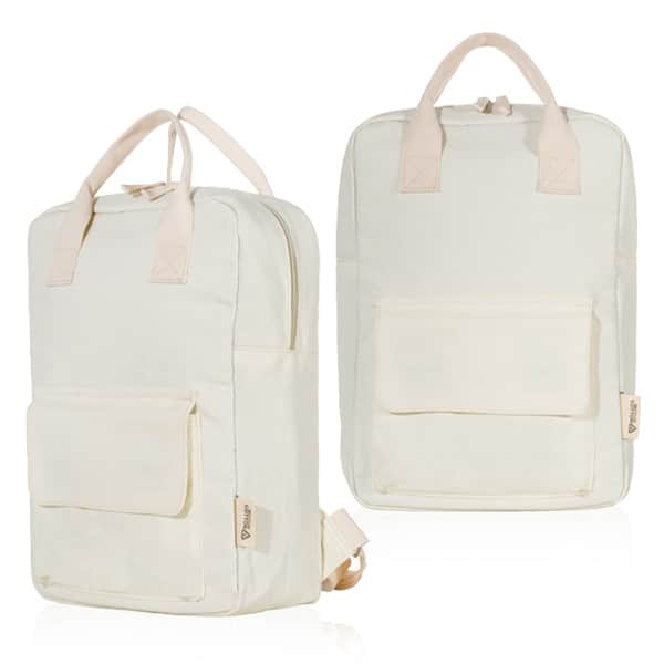 תיק גב למחשב עשוי כותנה ממוחזרת