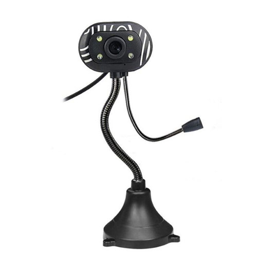 מצלמת רשת עם מיקרופון