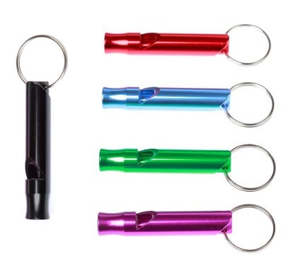 משרוקית חילוץ ממותגת