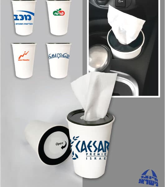 כוס טישו לרכב כוס טישו לרכב