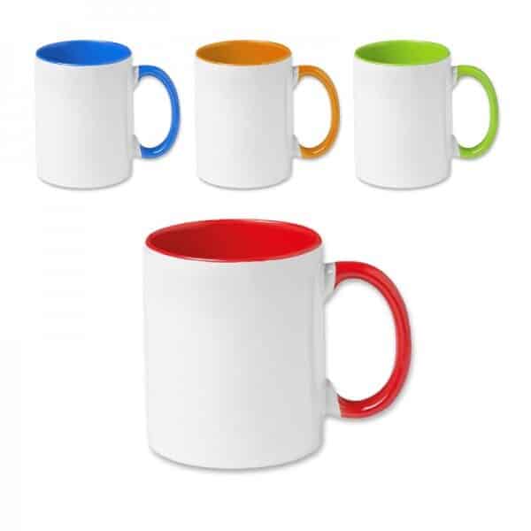 ספל פורצלן פנים צבעוני