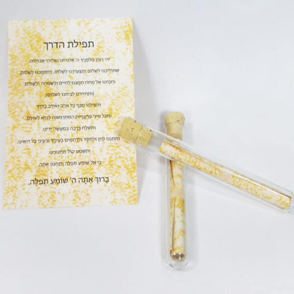 עט ותפילת הדרך במבחנה עט ותפילת הדרך במבחנה