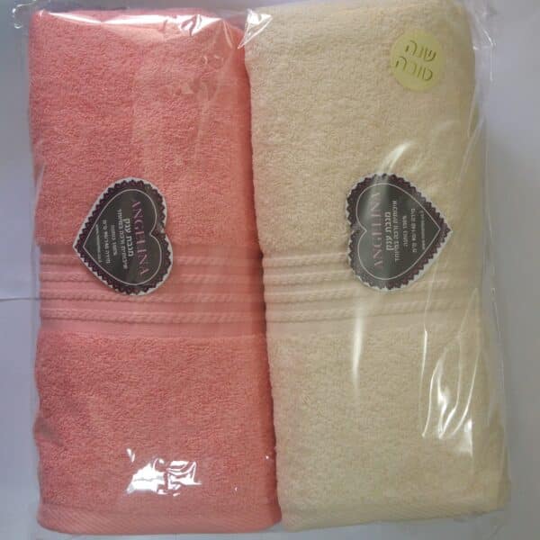 זוג מגבות במארז מתנה