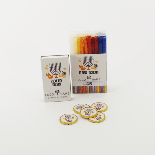 מארז נרות חנוכה