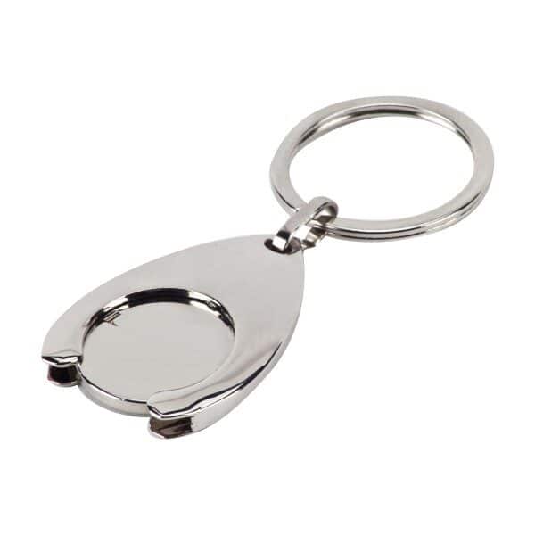 מחזיק מפתחות עם מטבע ממותג