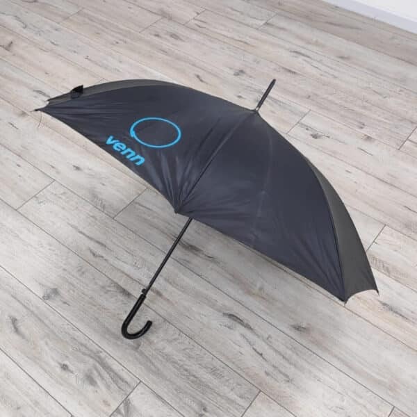 מטריה ממותגת עם מקל סבא